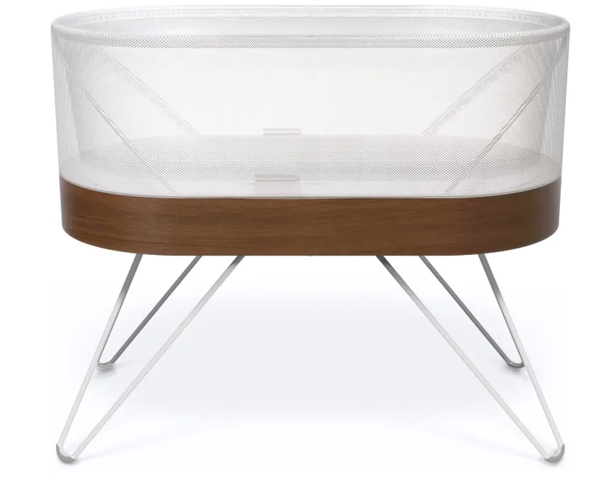 SNOO Smart Sleeper – Cuna para recién nacidos a 6 meses, movimientos mecedores automáticos y sonido calmante